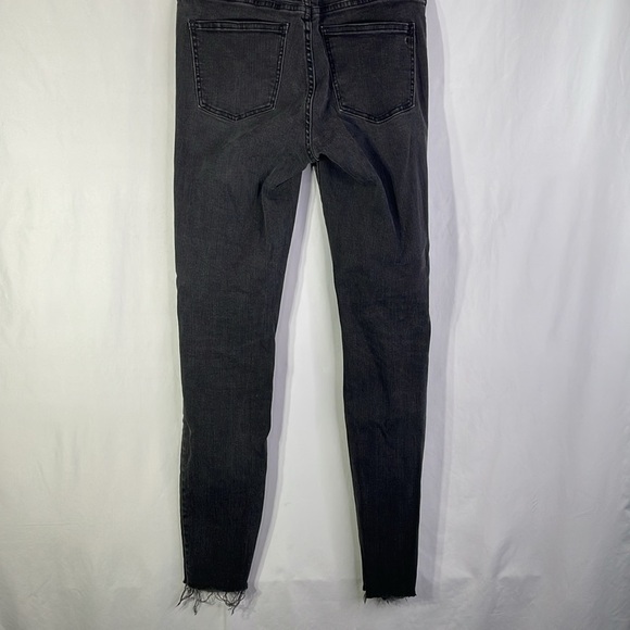 Madewell, black distressed skinny Jean - Picture 5 of 5